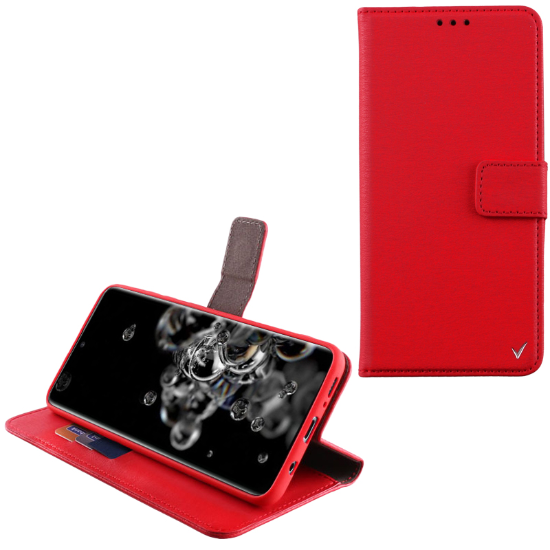 VOLTE-TEL ΘΗΚΗ SAMSUNG S20 ULTRA G988 6.9" ALLURE MAGNET BOOK STAND CLIP RED