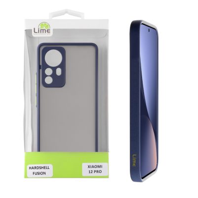 LIME ΘΗΚΗ XIAOMI 12 PRO 6.73" HARDSHELL FUSION FULL CAMERA PROTECTION BLUE WITH YELLOW KEYS