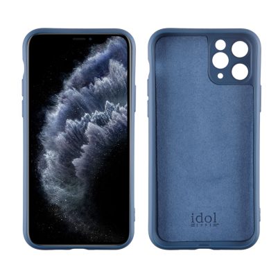 IDOL 1991 ΘΗΚΗ IPHONE 11 PRO 5.8" VELVET TPU 4 SIDE FULL CAMERA PROTECTION BLUE