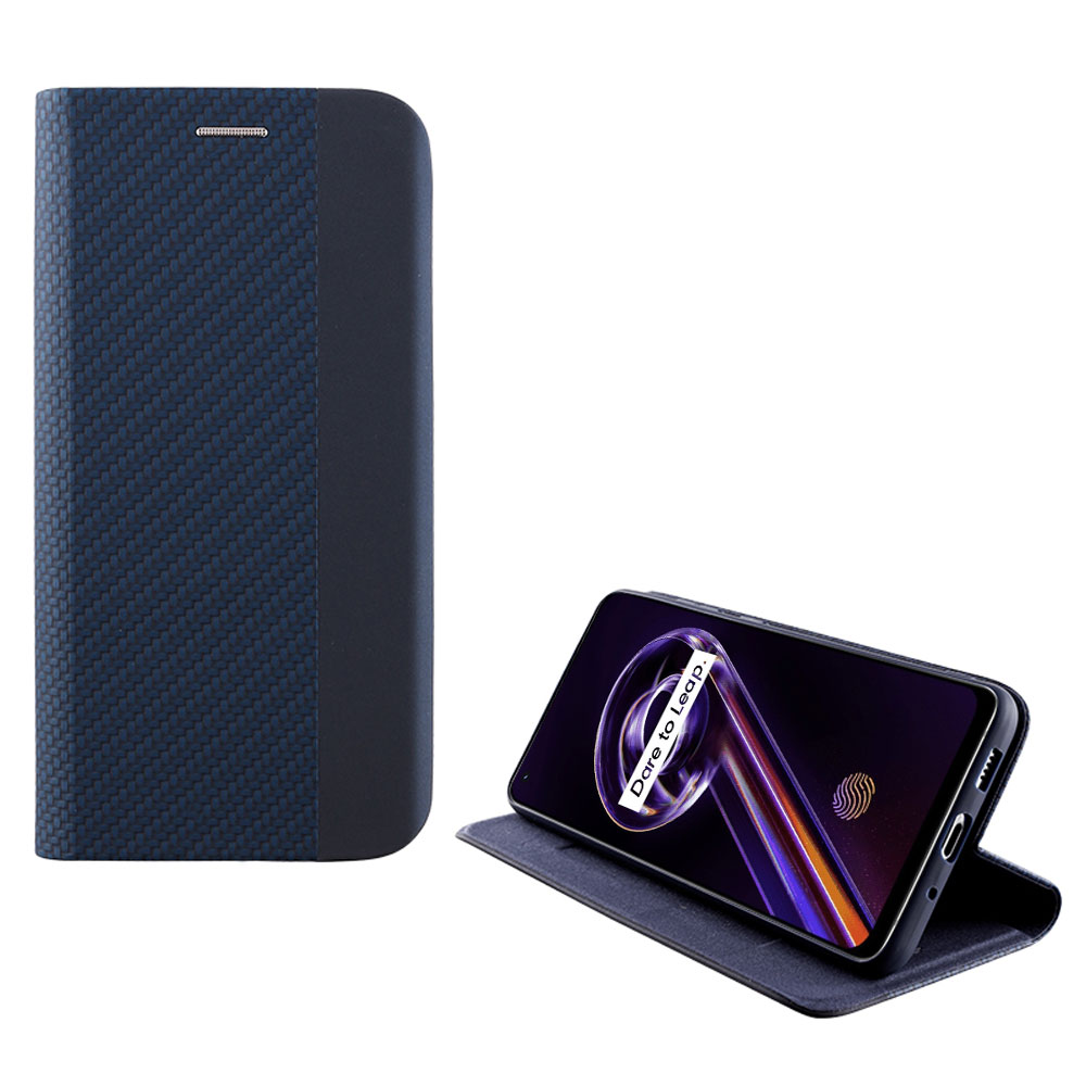 IDOL 1991 ΘΗΚΗ REALME 9 5G/9 PRO 5G 6.6" ELITE ANTI-RFID BOOK STAND BLUE