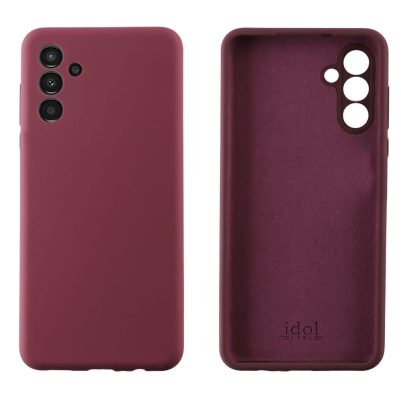 IDOL 1991 ΘΗΚΗ SAMSUNG A34 5G A346 6.6" VELVET ELITE TPU 4 SIDE FULL CAMERA PROTECTION BURGUNDY