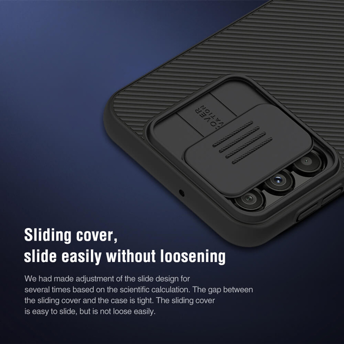 NILLKIN θήκη CamShield για Samsung Galaxy A24 4G, μαύρη - Image 3