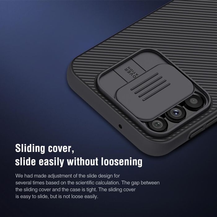 NILLKIN θήκη CamShield για Samsung Galaxy A14 4G, μαύρη - Image 3