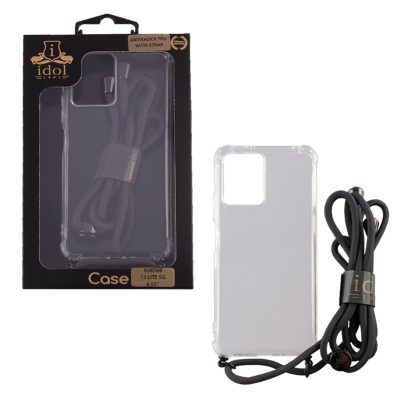 IDOL 1991 ΘΗΚΗ XIAOMI 13 LITE 5G 6.55" ANTISHOCK AIR TPU WITH STRAP FULL CAMERA PROTECTION ΔΙΑΦΑΝΗ