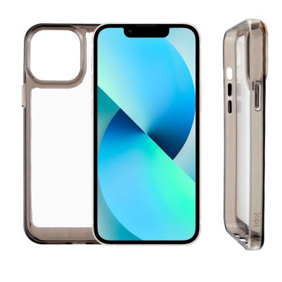IDOL 1991 ΘΗΚΗ IPHONE 13 6.1" CRISTALYTE TPU CAMERA GUARD ΔΙΑΦΑΝΗ ΓΚΡΙ