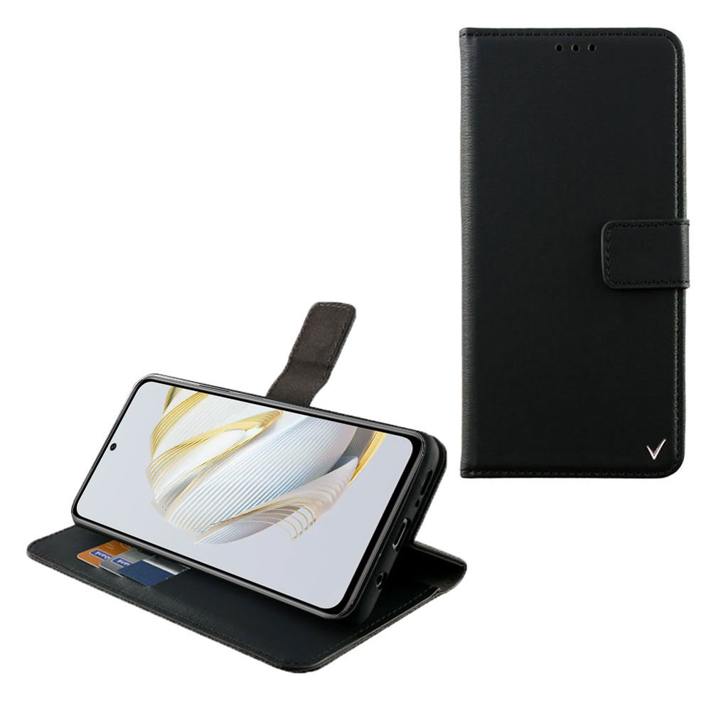 VOLTE-TEL ΘΗΚΗ HUAWEI NOVA 10 6.67" ALLURE MAGNET BOOK STAND CLIP BLACK