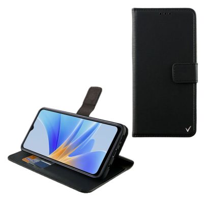 VOLTE-TEL ΘΗΚΗ OPPO A17 6.56" ALLURE MAGNET BOOK STAND CLIP BLACK