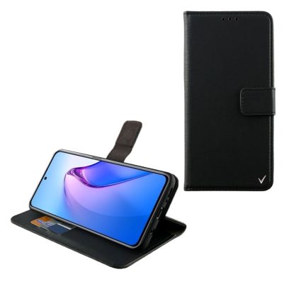 VOLTE-TEL ΘΗΚΗ OPPO RENO8 5G CPH2359 6.4" ALLURE MAGNET BOOK STAND CLIP BLACK