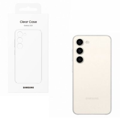 ΘΗΚΗ SAMSUNG S23 5G S911 CLEAR SLIM CASE EF-QS911CTEGWW TRANSPARENT PACKING OR
