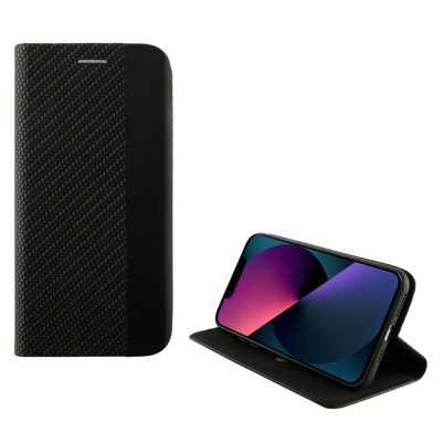 IDOL 1991 ΘΗΚΗ IPHONE 13 MINI 5.4" ELITE ANTI-RFID BOOK STAND BLACK