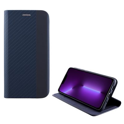 IDOL 1991 ΘΗΚΗ IPHONE 13 PRO MAX 6.7" ELITE ANTI-RFID BOOK STAND BLUE