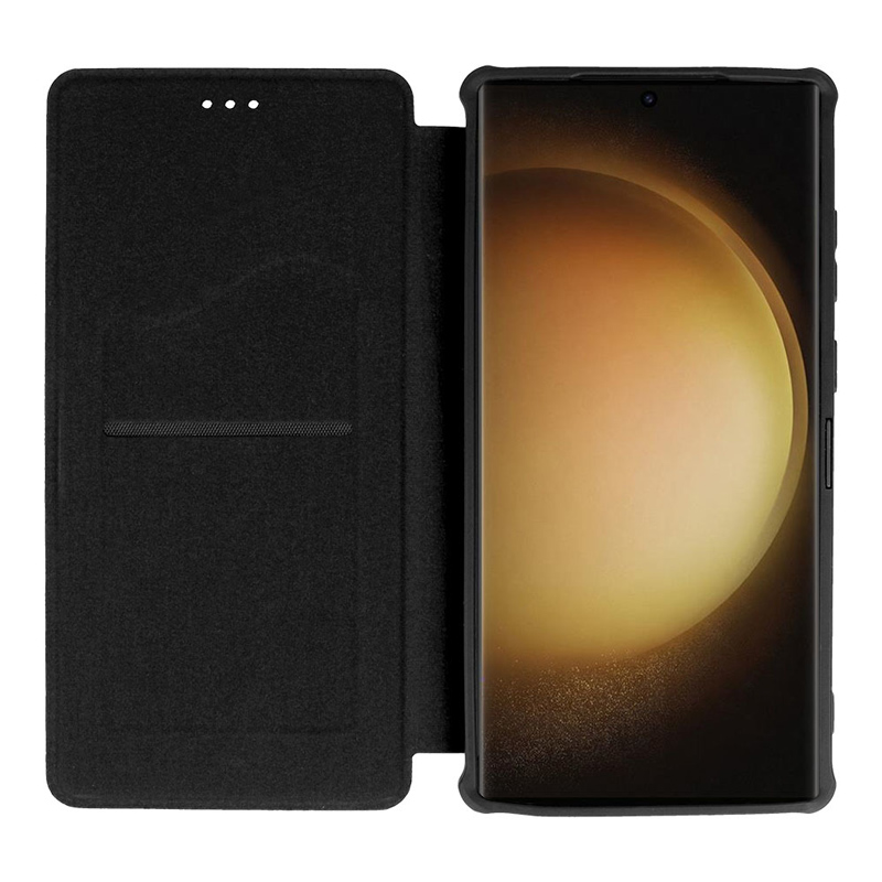 POWERTECH θήκη Razor Leather MOB-1913 για Samsung Galaxy S23 Plus, μαύρη - Image 2