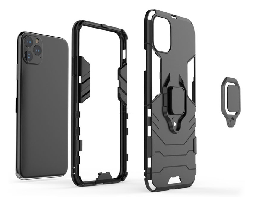 POWERTECH θήκη Ring Armor MOB-1920 για Samsung Galaxy A24, μαύρη - Image 3