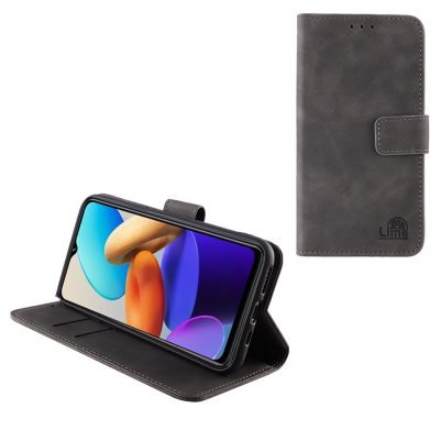 LIME ΘΗΚΗ VIVO Y22/Y22s 6.5" ESSENTIAL MAGNET BOOK STAND CLIP  GREY