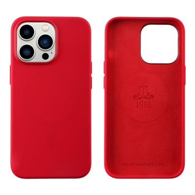 IDOL 1991 ΘΗΚΗ IPHONE 15 PRO MAX 6.7" VELVET MAGSAFE TPU CAMERA GUARD RED