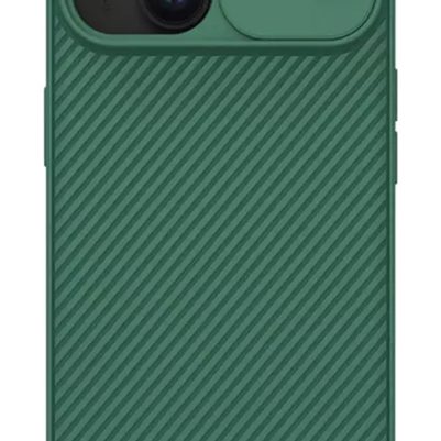 NILLKIN θήκη CamShield Pro για iPhone 15, πράσινη
