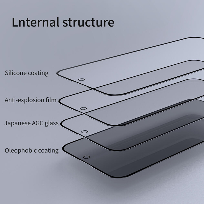 NILLKIN tempered glass Guardian Full Coverage 2.5D για iPhone 15 - Image 3