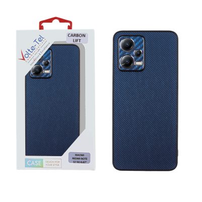 VOLTE-TEL ΘΗΚΗ XIAOMI REDMI NOTE 12 5G 6.67" CARBON LIFT FULL CAMERA PROTECTION BLUE