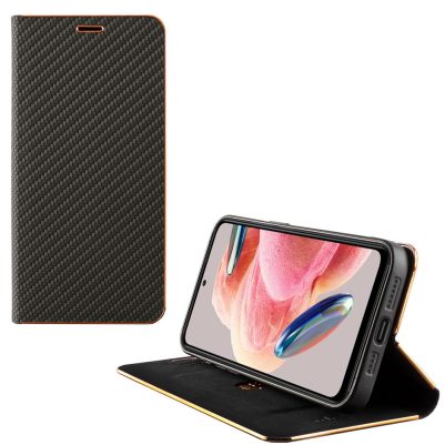 IDOL 1991 ΘΗΚΗ XIAOMI REDMI NOTE 12 4G 6.67" ELITE PRO ANTI-RFID BOOK STAND BLACK
