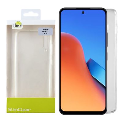 LIME ΘΗΚΗ XIAOMI REDMI 12 6.79" SLIMCLEAR TPU CAMERA GUARD ΔΙΑΦΑΝΗ