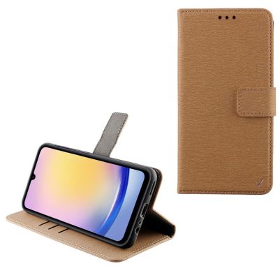 VOLTE-TEL ΘΗΚΗ SAMSUNG A25 5G A256 6.5" ALLURE MAGNET BOOK STAND CLIP GOLD