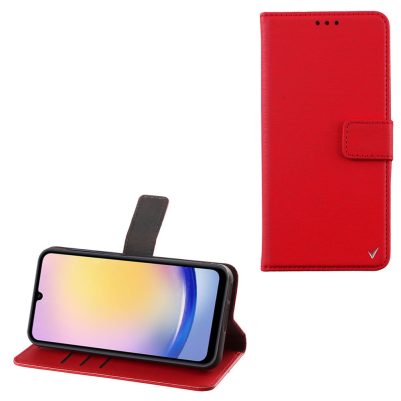 VOLTE-TEL ΘΗΚΗ SAMSUNG A35 5G A356 6.6" ALLURE MAGNET BOOK STAND CLIP RED