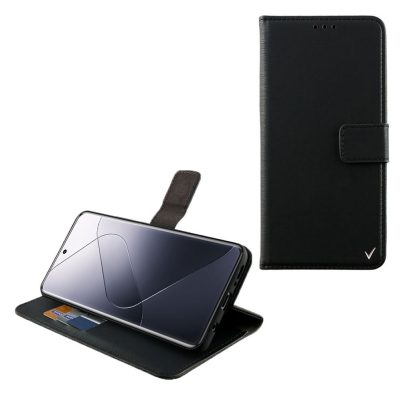 VOLTE-TEL ΘΗΚΗ XIAOMI 14 5G 6,36" ALLURE MAGNET BOOK STAND CLIP BLACK