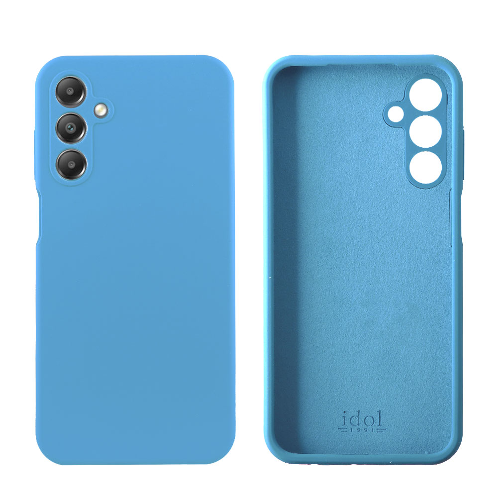 IDOL 1991 ΘΗΚΗ SAMSUNG A55 5G A556 6.5" VELVET ELITE TPU 4 SIDE FULL CAMERA PROTECTION BLUE