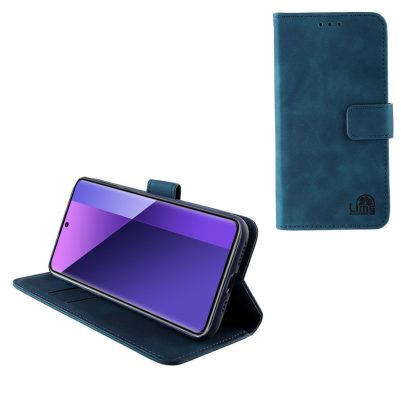LIME ΘΗΚΗ XIAOMI REDMI NOTE 13 PRO PLUS 5G 6,67" ESSENTIAL MAGNET BOOK STAND CLIP DARK BLUE