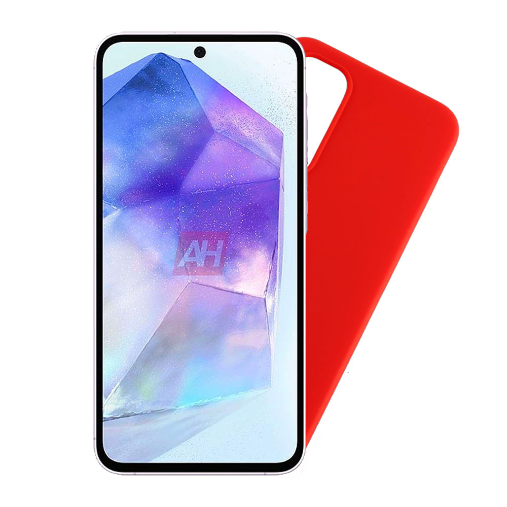 VOLTE-TEL ΘΗΚΗ SAMSUNG A55 5G A556 6.5" SILICON TPU CAMERA GUARD RED