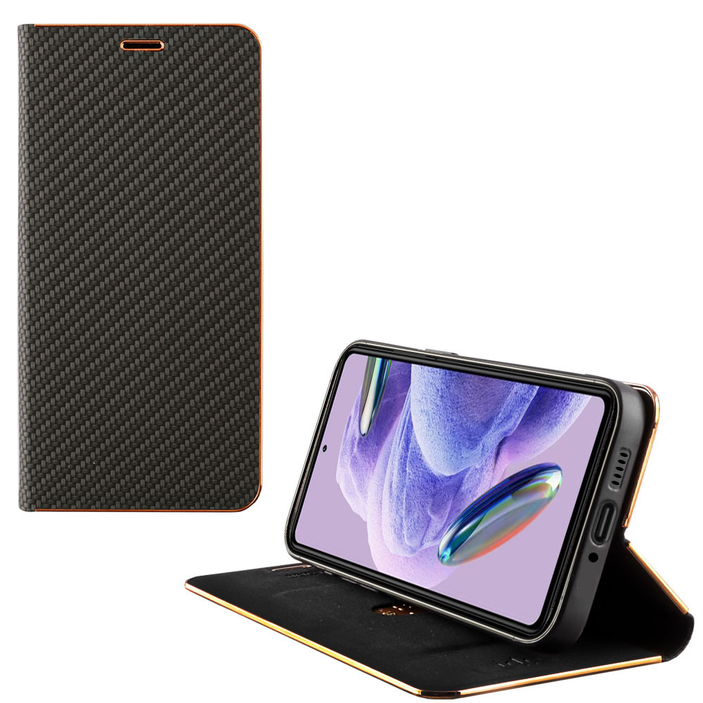 IDOL 1991 ΘΗΚΗ XIAOMI REDMI NOTE 12 PRO 5G 6.67" ELITE PRO ANTI-RFID BOOK STAND BLACK