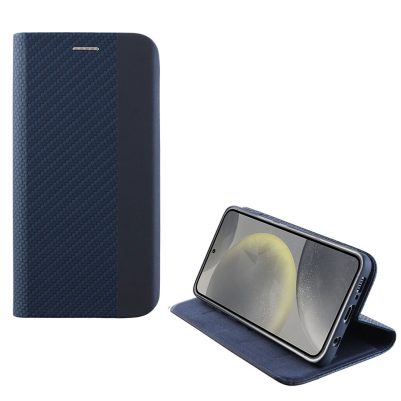 IDOL 1991 ΘΗΚΗ SAMSUNG S24 PLUS 5G S926 6.7" ELITE ANTI-RFID BOOK STAND BLUE