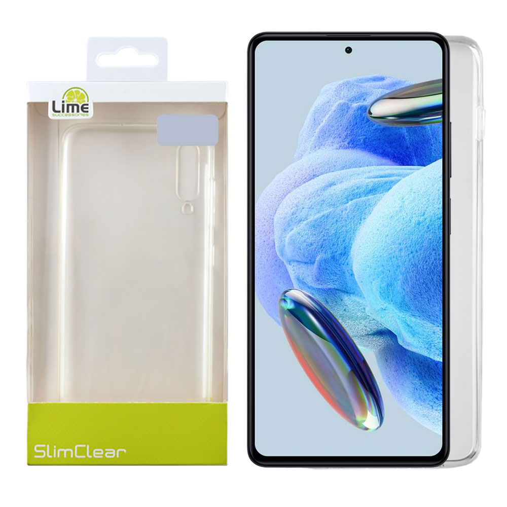LIME ΘΗΚΗ XIAOMI REDMI NOTE 12 PRO 6.67" SLIMCLEAR TPU CAMERA GUARD ΔΙΑΦΑΝΗ