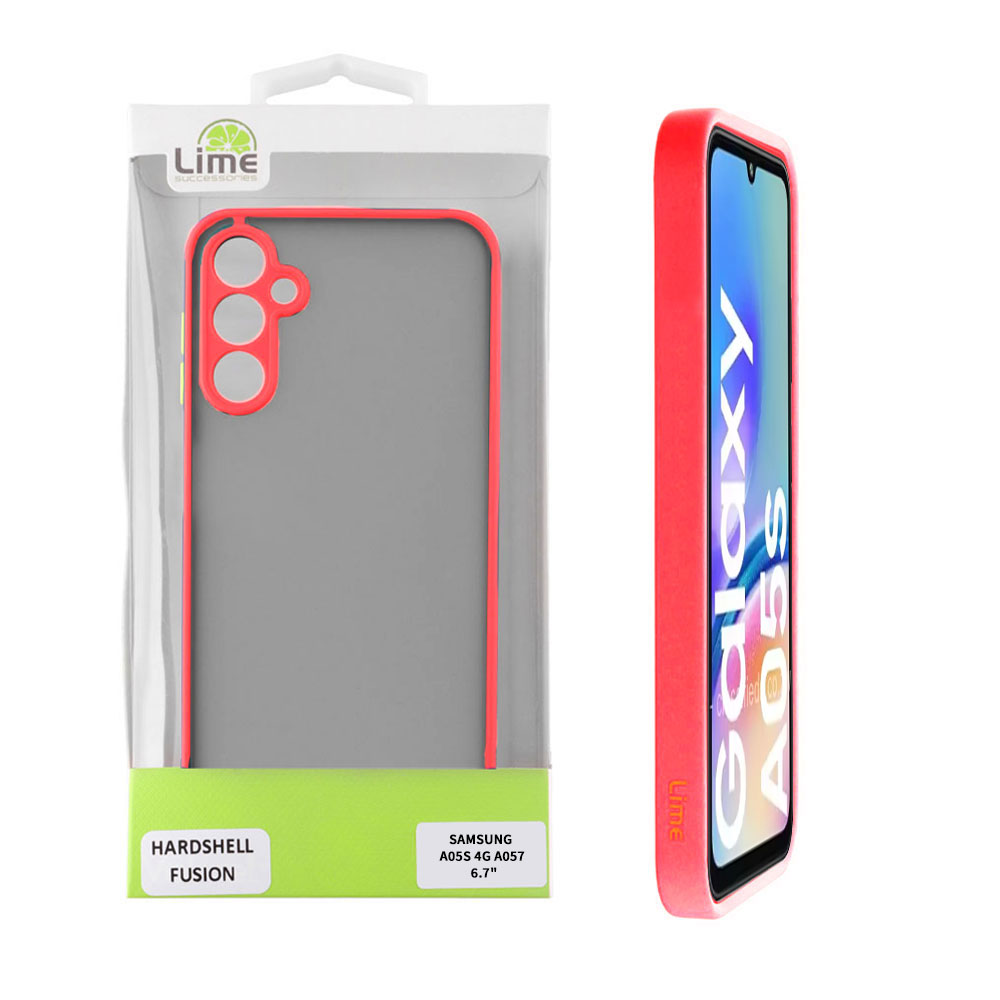 LIME ΘΗΚΗ SAMSUNG A05S 4G A057 6.7″ HARDSHELL FUSION FULL CAMERA ...