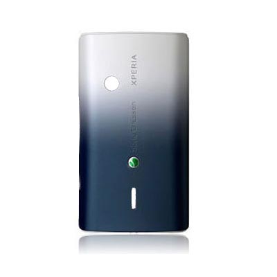 SONY ERICSSON X8 XPERIA BATTERY COVER WHITE-DARK BLUE ORIGINAL SERVICE PACK