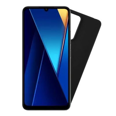 VOLTE-TEL ΘΗΚΗ XIAOMI POCO C65 6.74" SILICON TPU CAMERA GUARD BLACK