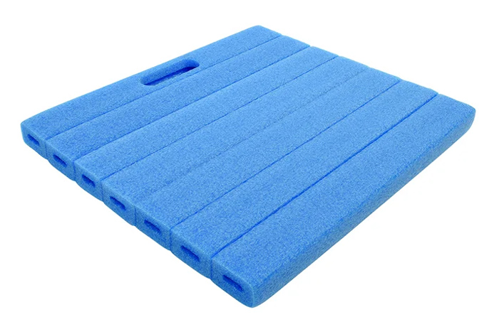 PROPLUS αφρώδες μαξιλάρι γονατίσματος 580012, 30x34.5x2.5cm, μπλε