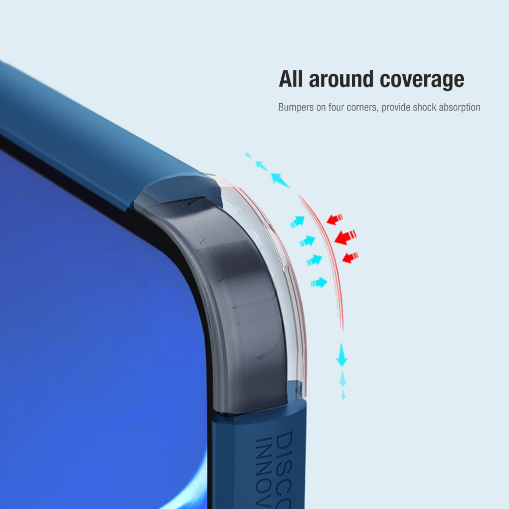 NILLKIN θήκη Super Frosted Shield Pro για Xiaomi 14, μπλε - Image 3