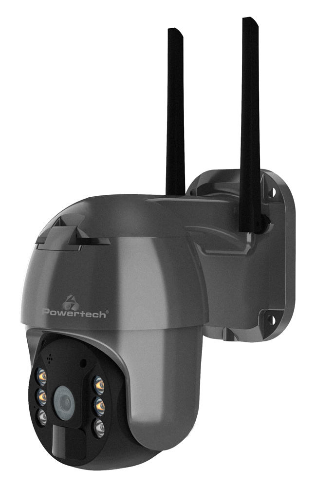 POWERTECH smart ηλιακή κάμερα PT-1175, 3MP, WiFi, SD, PTZ, IP65 - Image 2