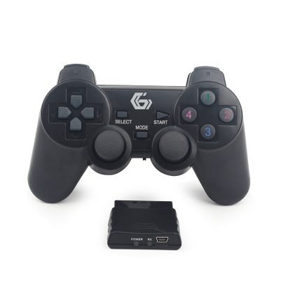 Gembird Wireless dual vibration gamepad, PS2/ PS3 / PC (JPD-WDV-01)