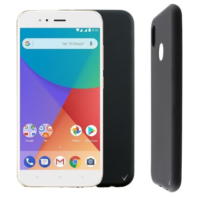 VOLTE-TEL ΘΗΚΗ XIAOMI MI A1 5.5" SILICON TPU BLACK