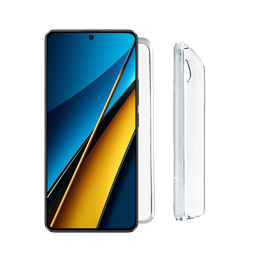 VOLTE-TEL ΘΗΚΗ XIAOMI POCO X6 5G 6.67" SLIMCOLOR AIR TPU FULL CAMERA PROTECTION ΔΙΑΦΑΝΗ