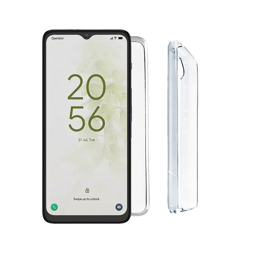 VOLTE-TEL ΘΗΚΗ TCL 40 NXTPAPER 5G T771K3 6,6" SLIMCOLOR AIR TPU CAMERA GUARD ΔΙΑΦΑΝΗ