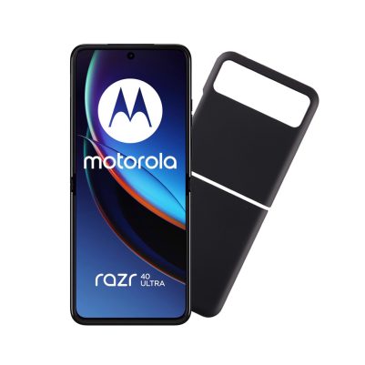 VOLTE-TEL ΘΗΚΗ MOTOROLA RAZR 40 5G 6.9" PC SILICON BLACK