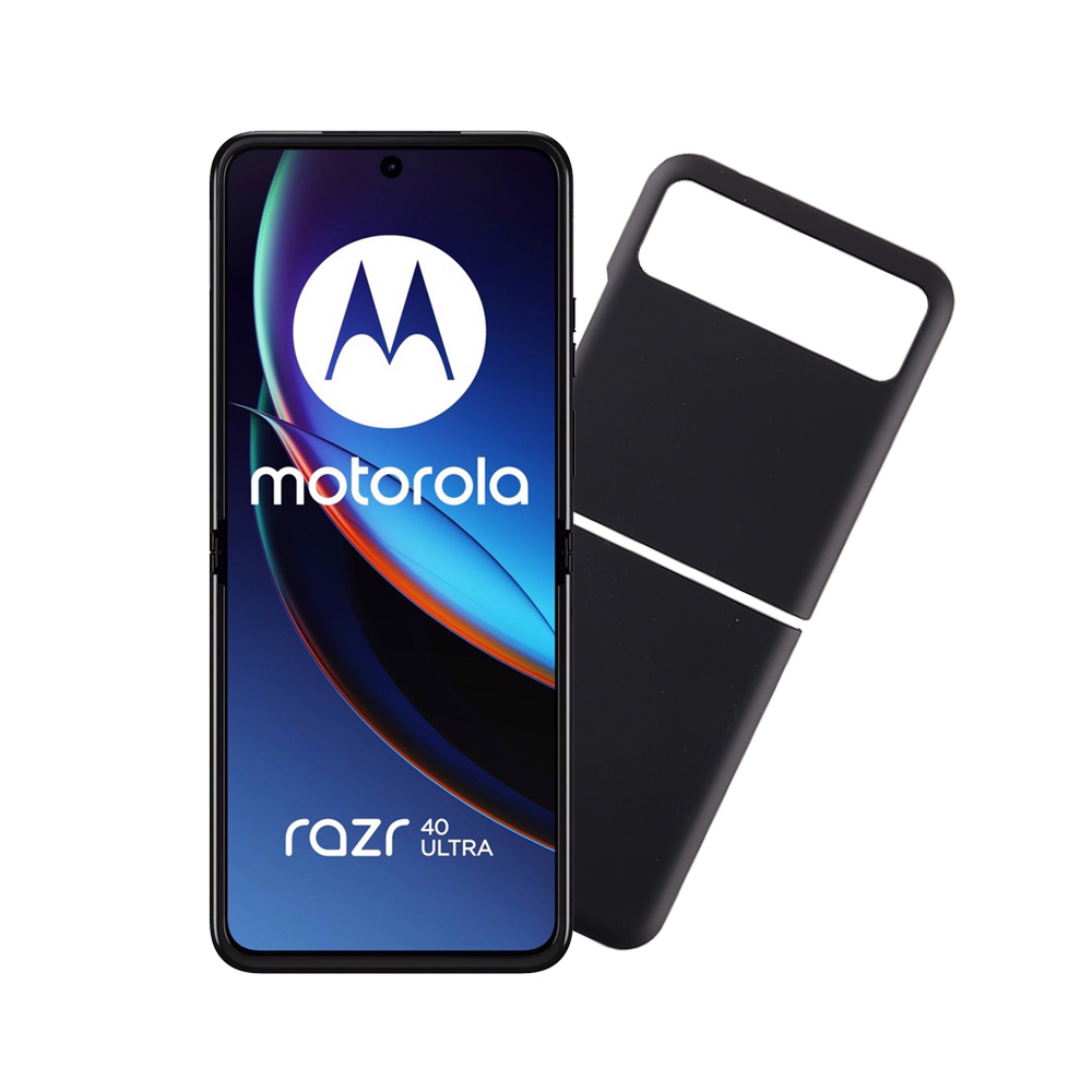 VOLTE-TEL ΘΗΚΗ MOTOROLA RAZR 40 5G 6.9" PC SILICON BLACK