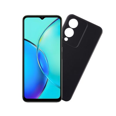 VOLTE-TEL ΘΗΚΗ VIVO Y17s 6.56" SILICON TPU FULL CAMERA PROTECTION BLACK