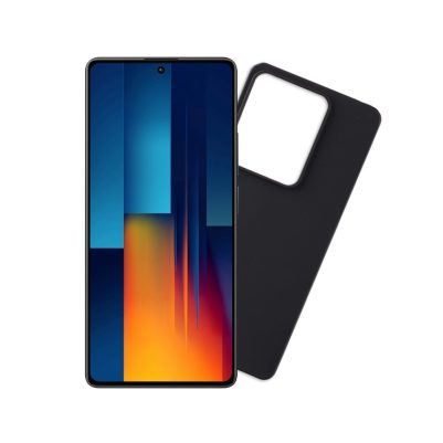 VOLTE-TEL ΘΗΚΗ XIAOMI POCO M6 PRO 4G 6.67" SILICON TPU CAMERA GUARD BLACK