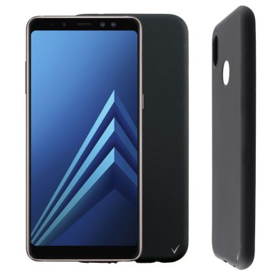 VOLTE-TEL ΘΗΚΗ SAMSUNG A8 2018 A530 5.6" SILICON TPU BLACK