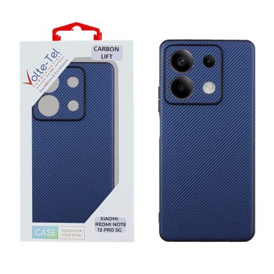 VOLTE-TEL ΘΗΚΗ XIAOMI REDMI NOTE 13 PRO 5G 6.67" CARBON LIFT FULL CAMERA PROTECTION BLUE
