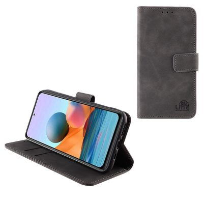 LIME ΘΗΚΗ SAMSUNG A35 5G A356 6.6" ESSENTIAL MAGNET BOOK STAND CLIP GREY